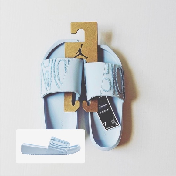 Jordan NOLA Slides Celestine Blue Women’s Size 7 - Picture 1 of 9